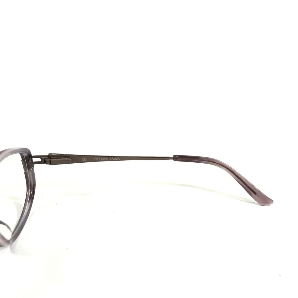 Catherine Deneuve Eyeglasses Frames CD-357 PUR Purple Square Full Rim 54-16-135